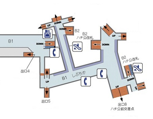 ハチ公像と東横線・地下渋谷駅の「果てしない距離」（前編） | 日経クロ...