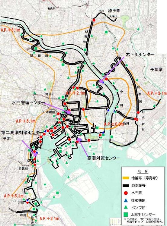 地震で4割の堤防に損傷、東京都が水害対策の基本方針 | 日経クロステッ...