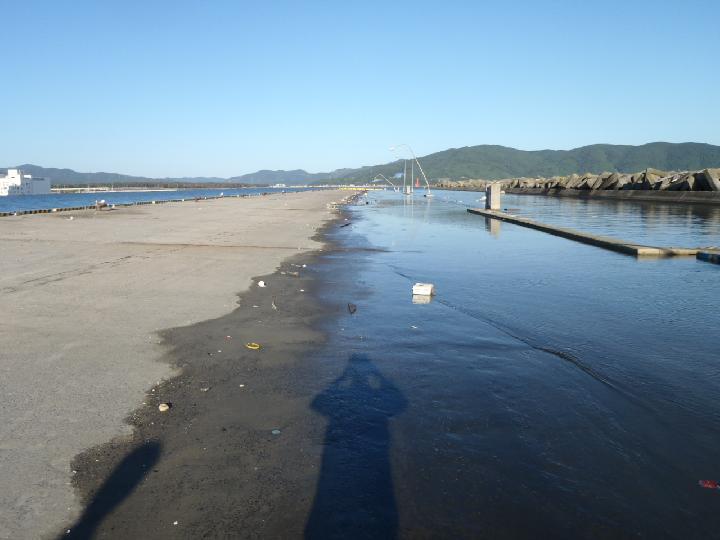 地盤沈下した石巻漁港の復旧にジャケット式桟橋 | 日経クロステック(x...