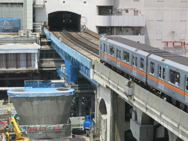 銀座線渋谷駅を130m動かす | 日経クロステック（xTECH）
