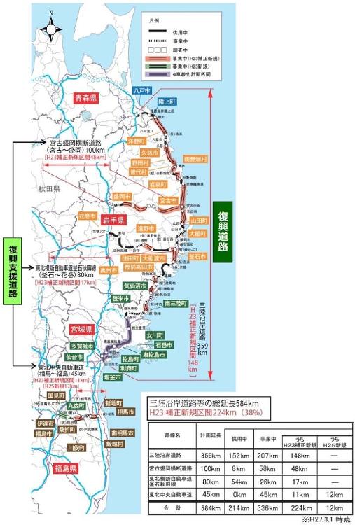 復興道路の残る整備区間で用地取得9割完了 | 日経クロステック（xTE...