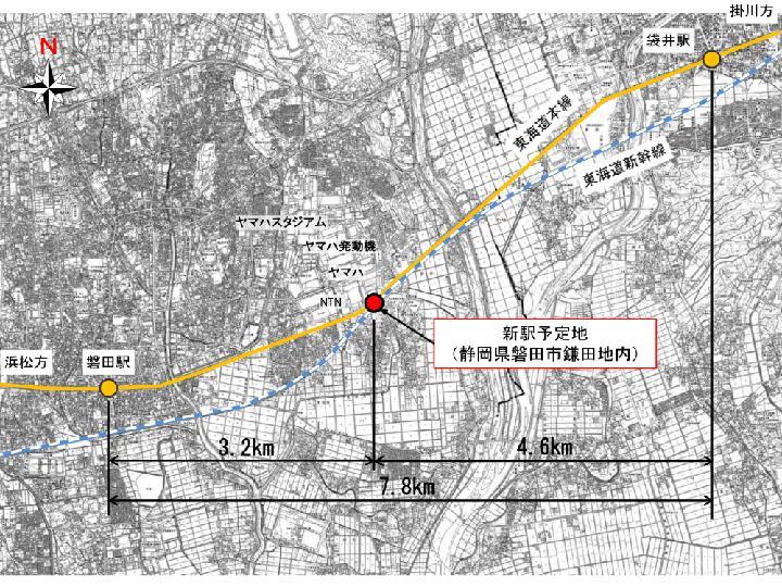 ヤマハスタジアム近くに新駅、2019年度末開業 | 日経クロステック(...
