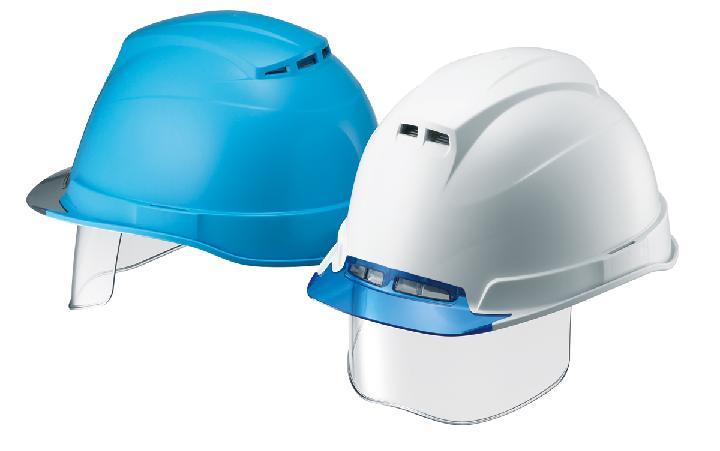 広いシールド面で目元を保護する高通気性ヘルメット | 日経クロステック...