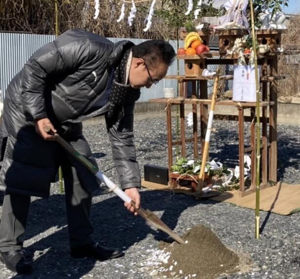 大安吉日の良き日に新築注文住宅の「地鎮祭」を行いました。 | 山中建設...
