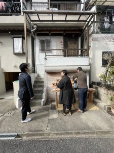江坂の家 解体工事安全祈願祭 | 堺市の注文住宅なら祐建築設計事務所