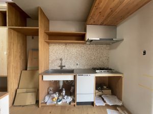 江坂の家 木製建具と器具取付。 | 堺市の注文住宅なら祐建築設計事務所