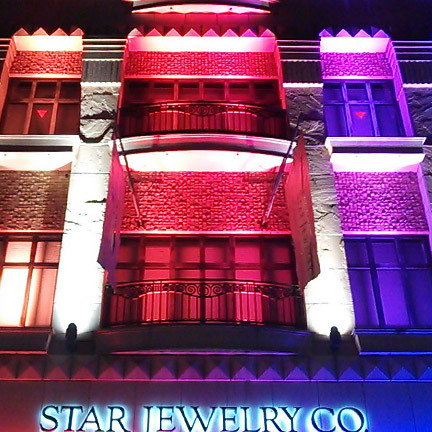 ジュエリー店舗照明演出 | アクティブデザインCS事業部