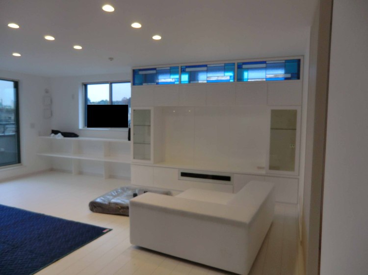ＭＤＦオーダー壁面収納＆テレビボード - 東京の特注家具・オーダー家具...