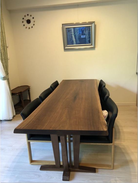 ウォルナット一枚板 - 東京の特注家具・オーダー家具に関するブログです