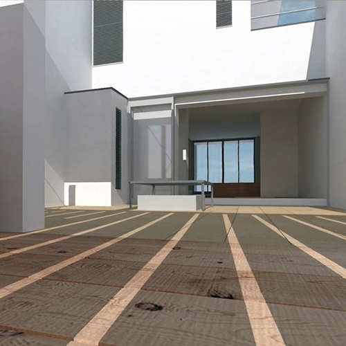 減築して中庭を作る狭小住宅のリノベーション｜水谷嘉信建築設計事務所｜中...