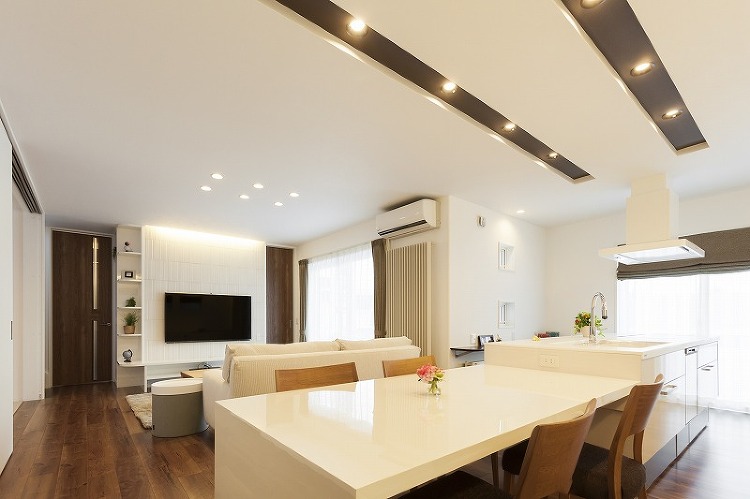 開放感抜群なリビングのあるアーバンリラックスな家｜施工事例・お客様の声...