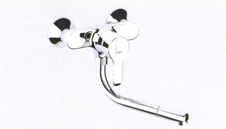 壁出キッチン混合栓1/2″|製品情報|GROHE(グローエ)|キッチン...