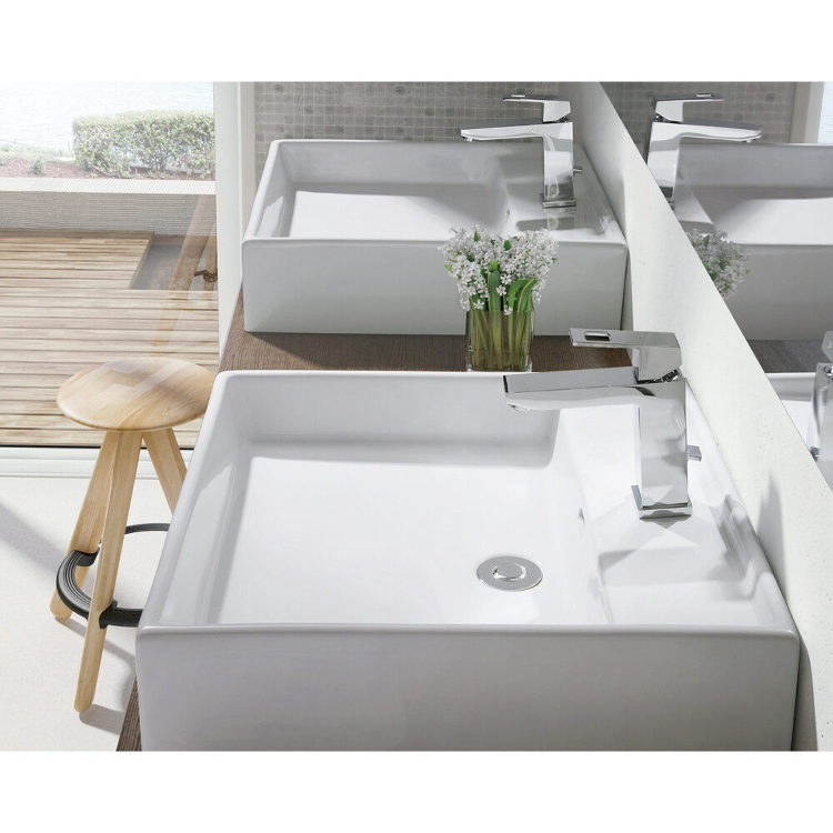 スクエア型ベッセル洗面器タイプ(ボトルトラップ)|製品情報|GROHE...