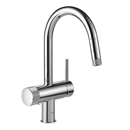 ミンタ 浄水器一体型シングルレバーキッチン混合栓(寒冷地仕様)|製品情...