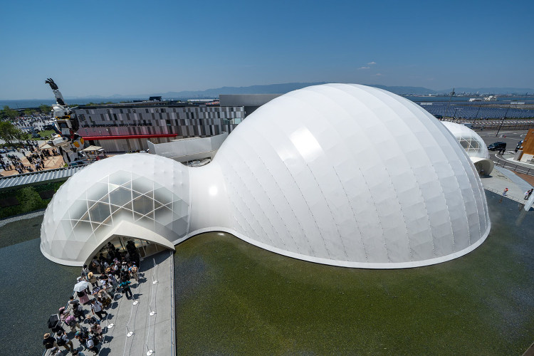 ブルーオーシャン・ドーム/坂茂 写真一覧 | EXPO2025大阪・関...