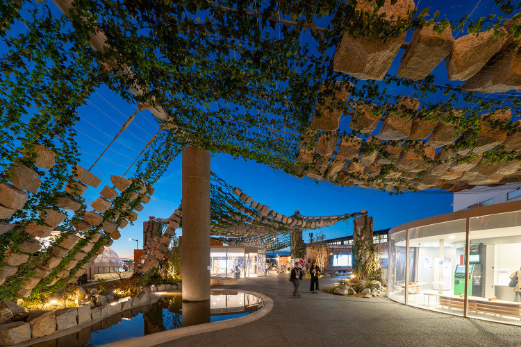 休憩所2(石のパーゴラ)/工藤浩平 写真一覧 | EXPO2025大阪...