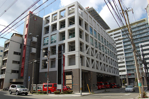 大阪市消防局 浪速消防署/浦辺設計 - その他の建築物・データと写真