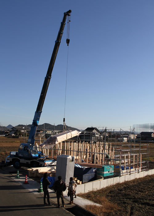 田園の家 建方 | 株式会社SYNC