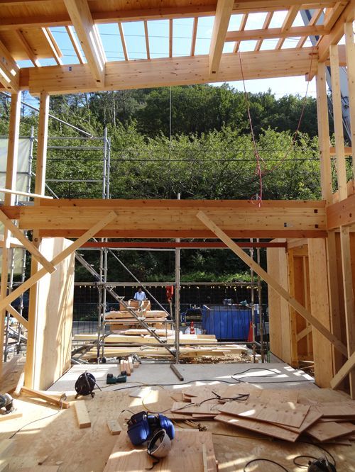 尾崎の家 建方 | 株式会社SYNC