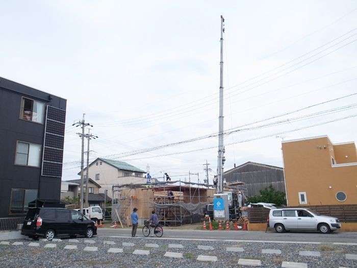 本荘の家 建方 | 株式会社SYNC