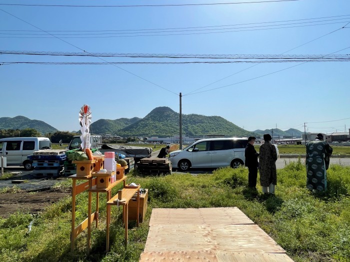 美濃の家 地鎮祭 | 株式会社SYNC
