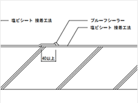 金属下地屋根断熱防水工法（SD仕様）｜納まり図｜建築・設計関係の皆様｜...