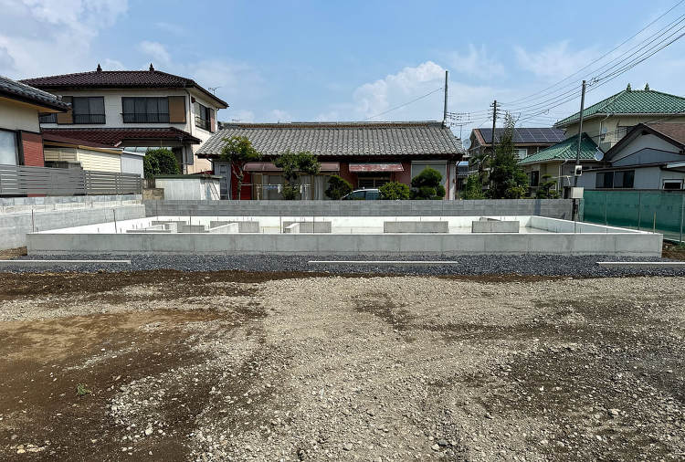 基礎完成|群馬県 耐震等級3 高気密高断熱住宅の設計 - POTOS ...