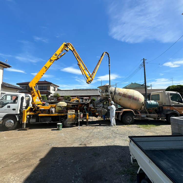 基礎断熱打込み|群馬県 高気密高断熱 耐震等級3 自然素材のデザイン住...