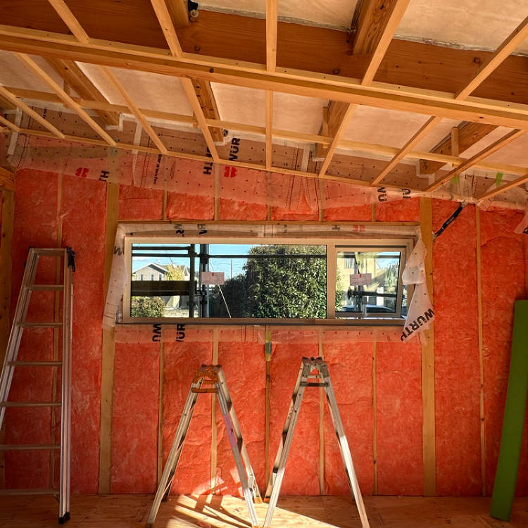 壁充填断熱材|設計事務所でつくる高気密高断熱&耐震等級3のデザイン住宅...