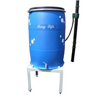 長く愛されるデザインの雨水タンク シンプルタンク シップスレインワール...