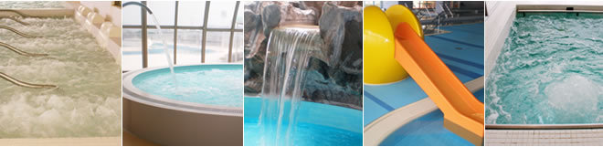 納入実績 | 有限会社スイセツ | プール・温浴施設の水処理設備の設計...