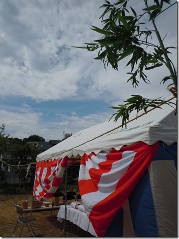 茨木の平屋の家?地鎮祭? | 大阪の注文住宅、木の家の工務店コアー建築...