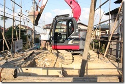 解体現場 ?ＩＮ堺市西区上野芝向ヶ丘? | 大阪の注文住宅、木の家の工...