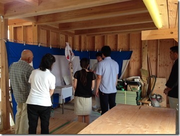 O邸?広い軒内が迎える・薪ストーブのあるお家?上棟式 | 大阪の注文住...