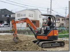 羽曳野市 地盤工事完成! 基礎工事始まる | 大阪の注文住宅、木の家の...