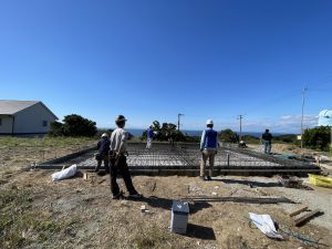 淡路島の別荘 配筋検査 | 堺市の注文住宅なら祐建築設計事務所