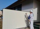 光触媒施工事例 戸建住宅外壁の防汚対策