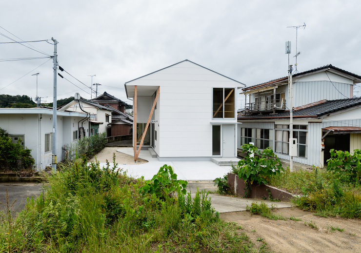 住宅：斜材の家（いわき市）